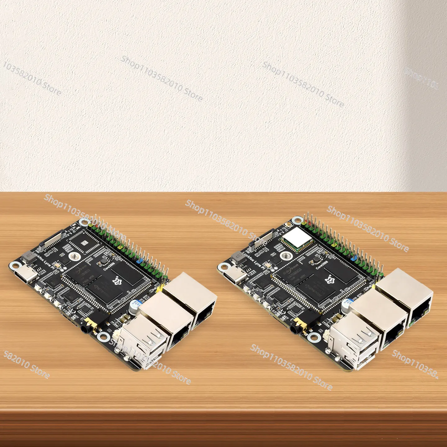 Фото Плата для разработки на Linux Lyra Pi RK3506B с поддержкой модулей WiFi и 4G №3