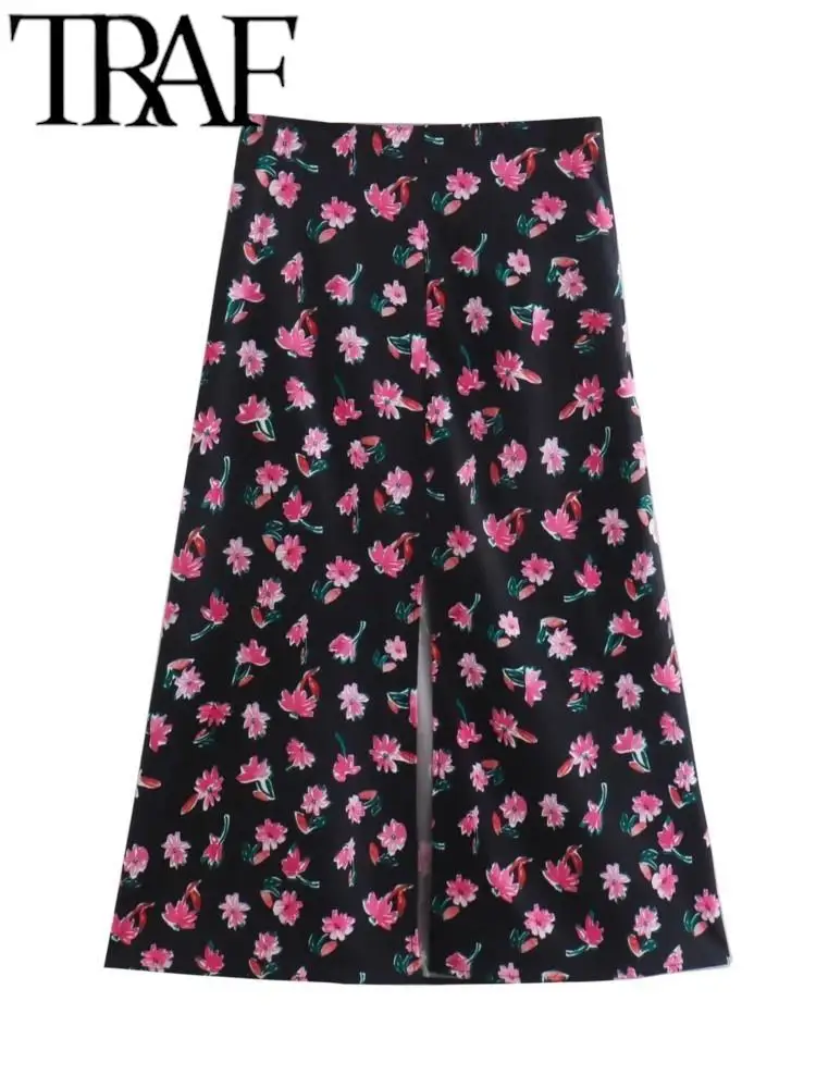 Костюм TRAF женский пляжный с коротким рукавом укороченный топ V-образным вырезом и