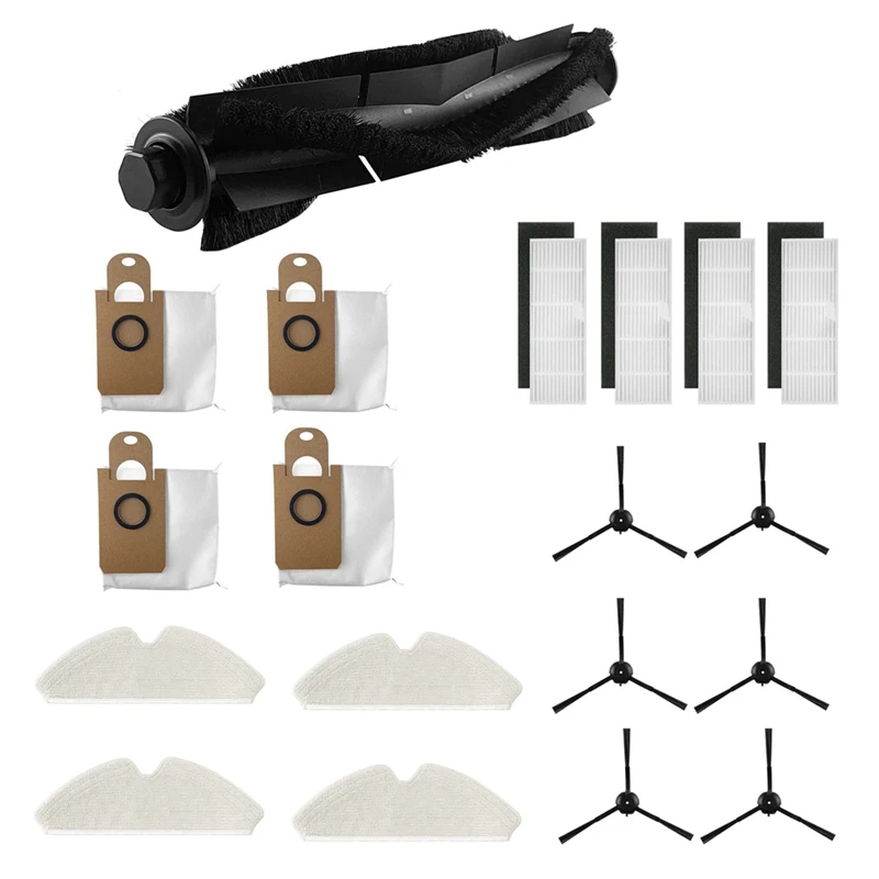 

Для Proscenic M7 Pro M7 Max пылесборник фильтры Боковые Щетки Роликовые щетки Швабра одежда роботизированные детали