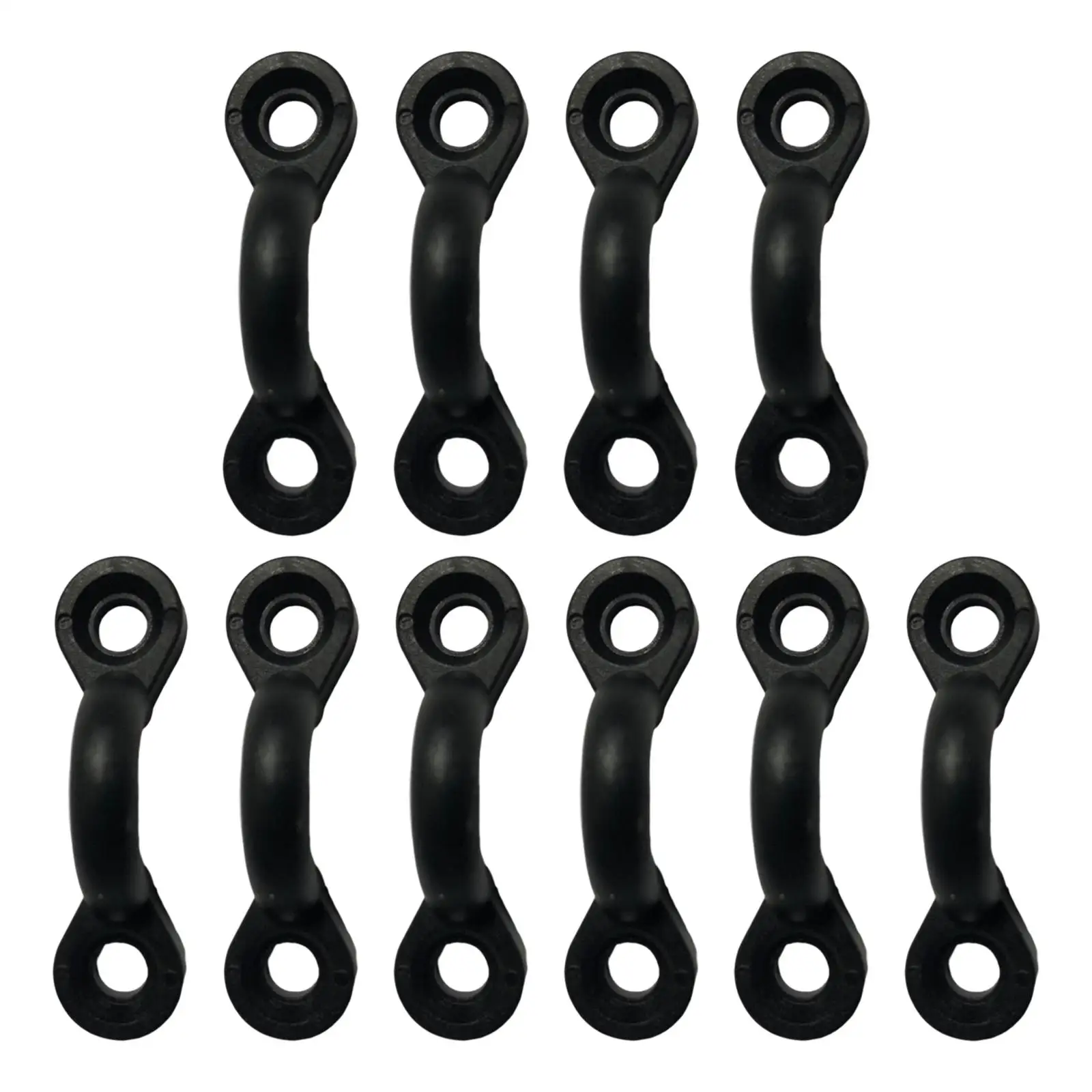 

10Pcs Kayak Eyelet Loop Pad Boat Kayak Deck Rigging Kit