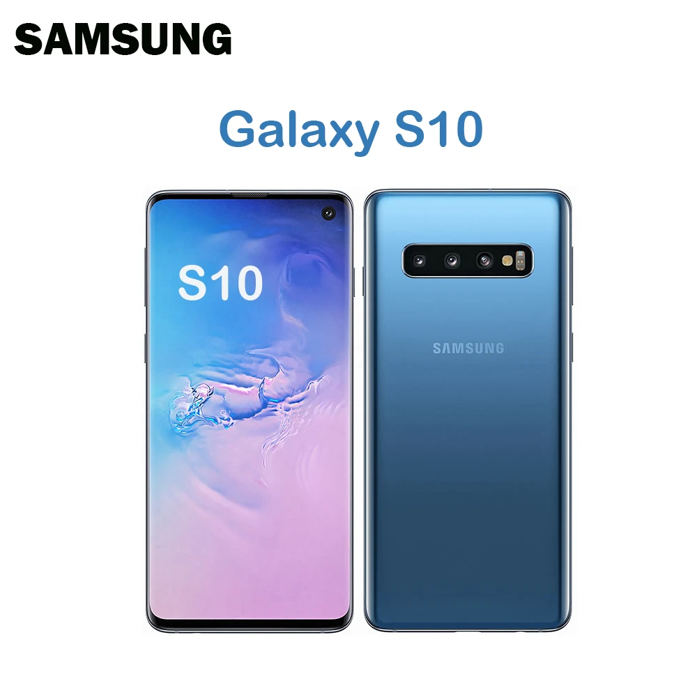 

Samsung Galaxy S10 USA Version G973U 6.1Inch 8GB RAM 128GB ROM Unlocked CellPhone 16MP Camera Snapdragon 855 Android Smartphone