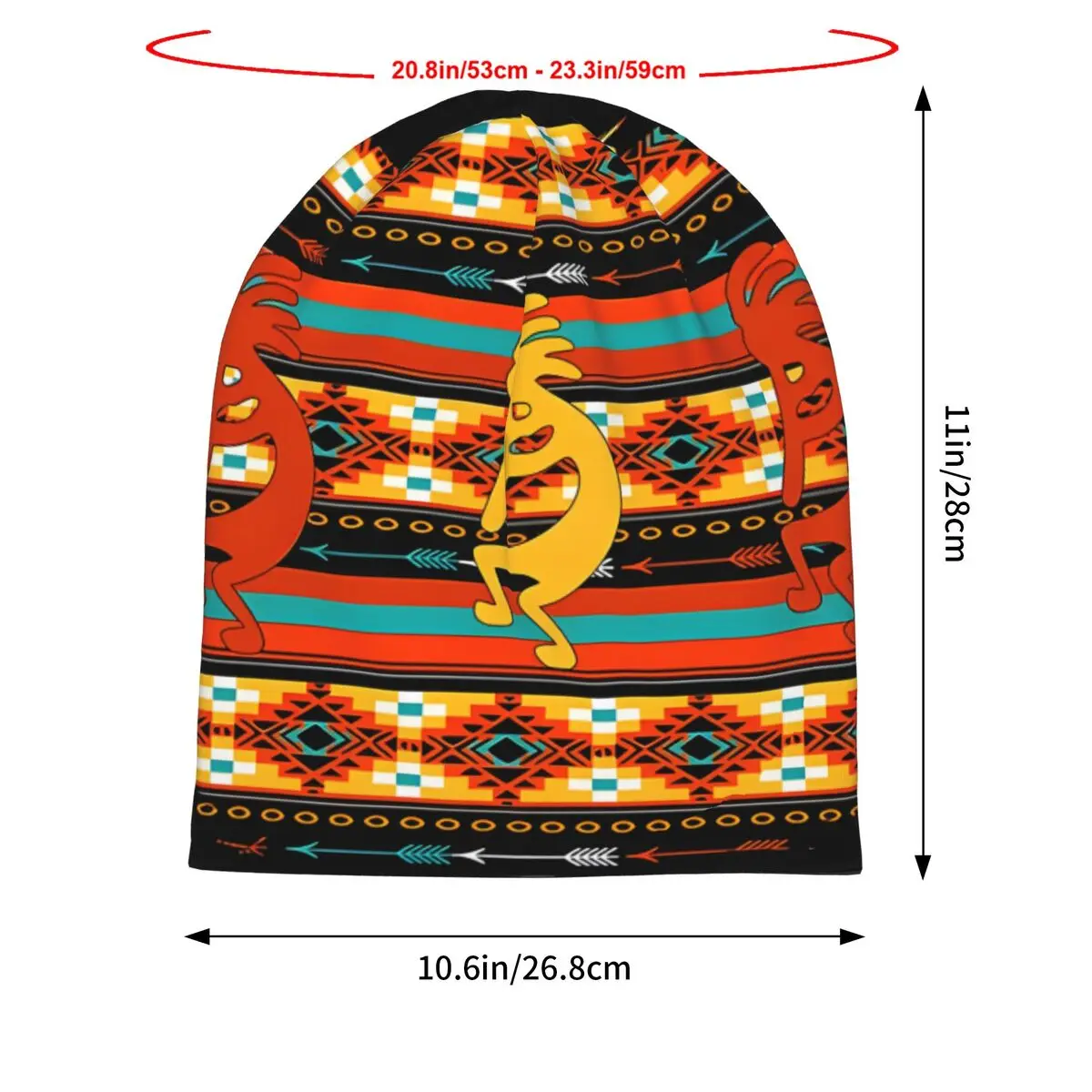 Kokopelli с американским рисунком тонкие шапки в стиле хип-хоп двухслойная шляпа
