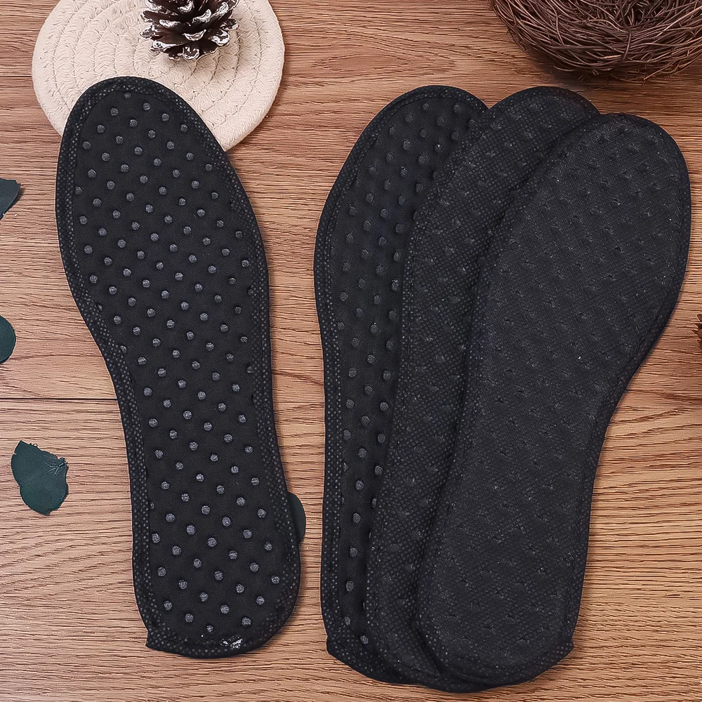 4Pcs Bamboo Charcoal Deodorant Insoles Breathable Absorb-Sweat Shoe Pads Men Running Sport Insert Light Weight Insole Brioche