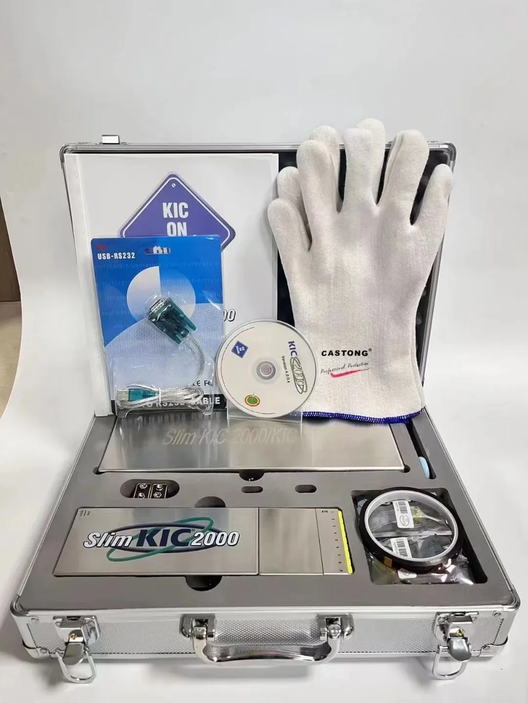 Высококачественная 9-канальная тонкая печь оплавления Kic 2000 SMT profil Kic2000