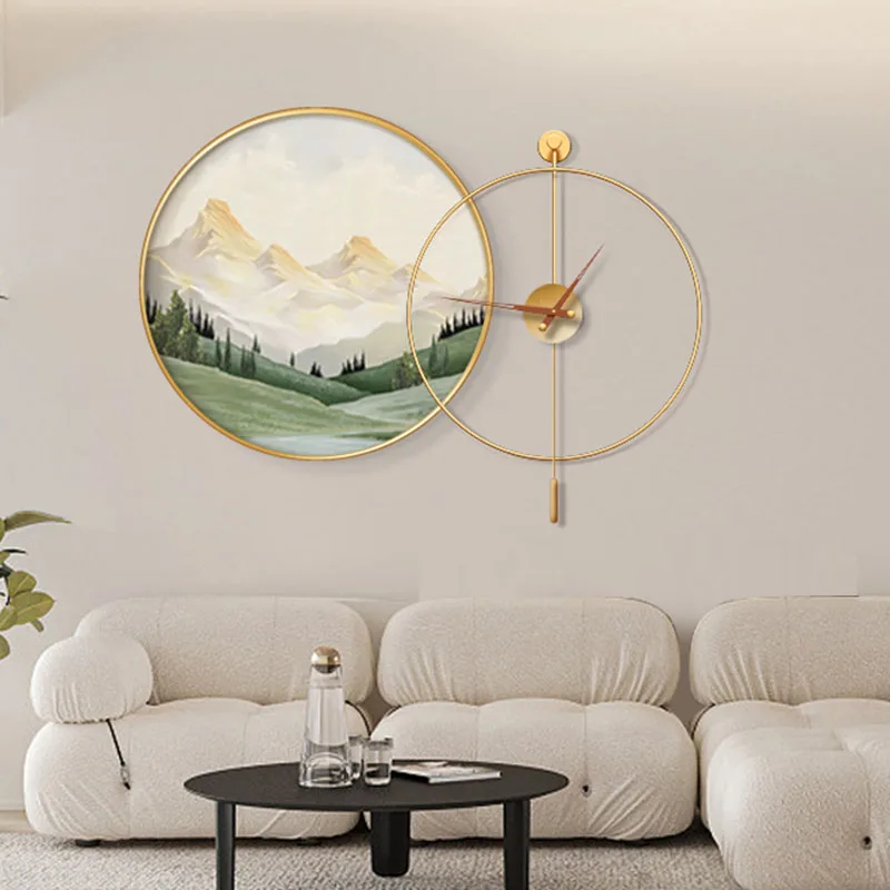 

Living Desk Accessories Wall Clocks luxury Special Offers Large Wall Clocks Digital Salon Wand Uhr Kitchen Decoration TY140YH