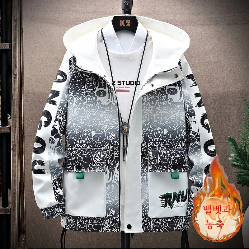 2024 осенняя новая куртка с градиентом мужская модная брендовая толстовка