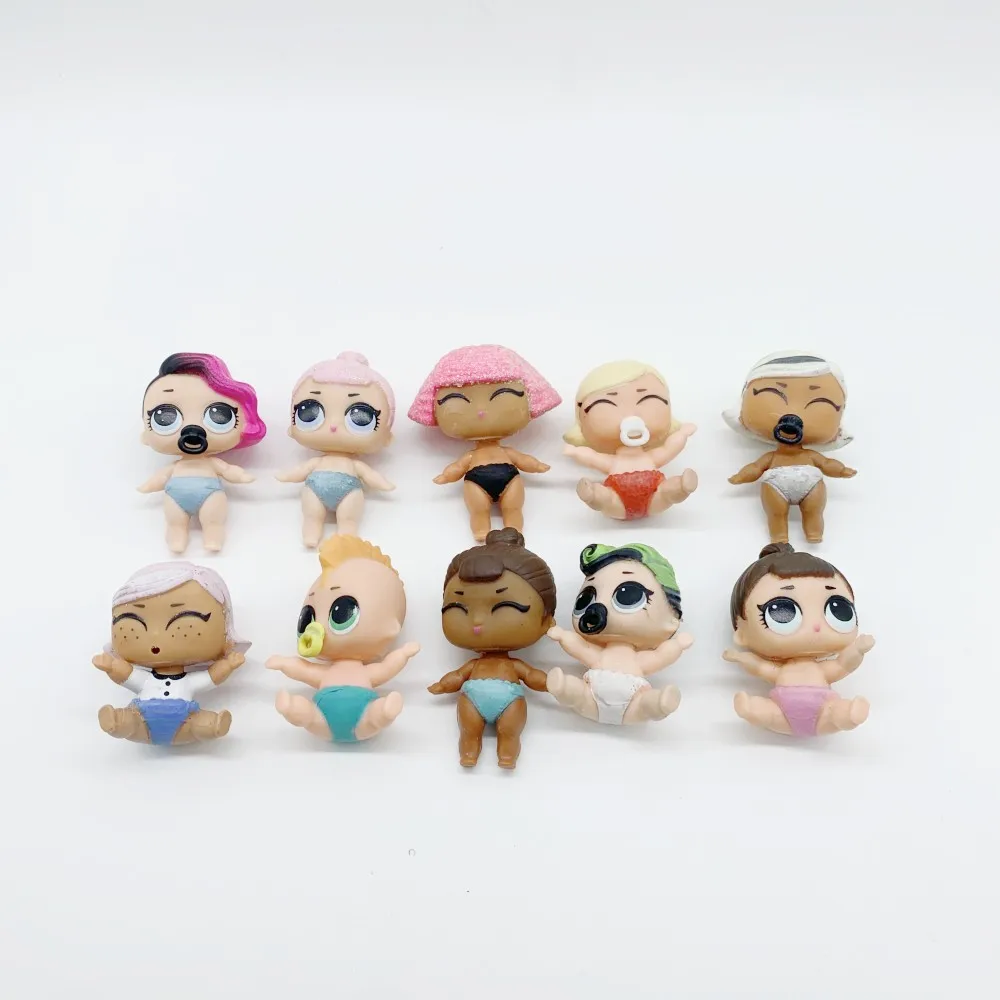 

1Pcs Original LOL Doll Lil Sister Action Figure Toy 3-4cm Surprise Figures LOLs Toys for Children Playing Gift