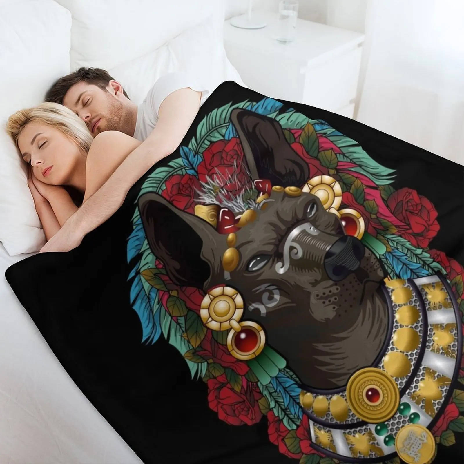 Xoloitzcuintle плед одеяла и бросает теплые зимние