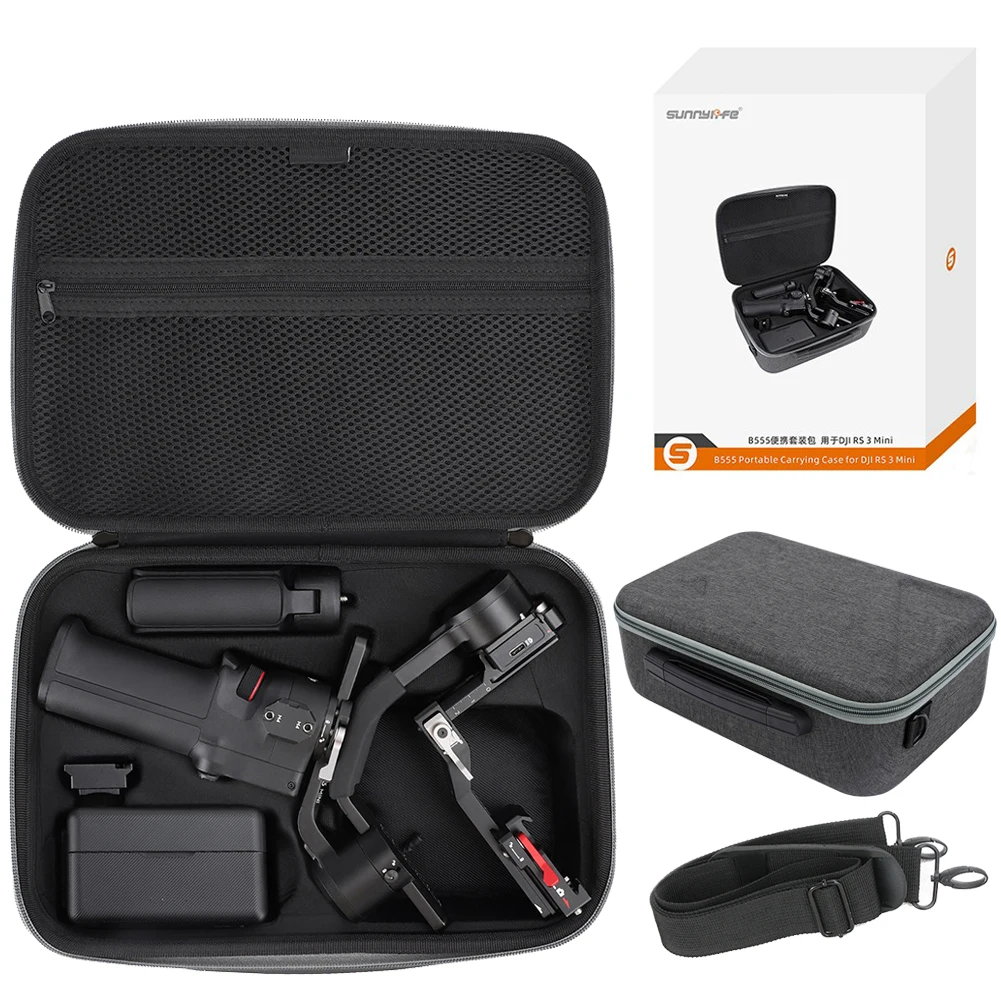 

Storage Bag For DJI RS 3 Mini Portable Carrying Case Hard EVA Storage Bag Waterproof Protective Hanbag Box Drone Accessories