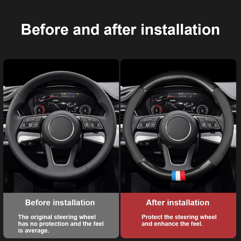 Тонкий чехол на руль автомобиля без запаха для MINI R52 Convertible 2004 2005 2006 2007 2008