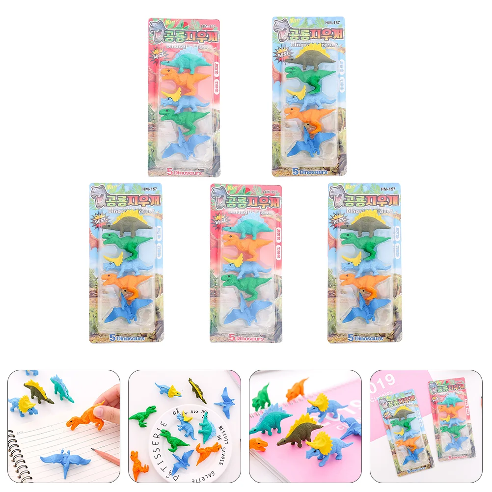 

Eraser Kids Erasers Stationery Lovely School Gift Classroom Children Cartoon Rubberminiparty Animals Prehistoricpainting Rewards