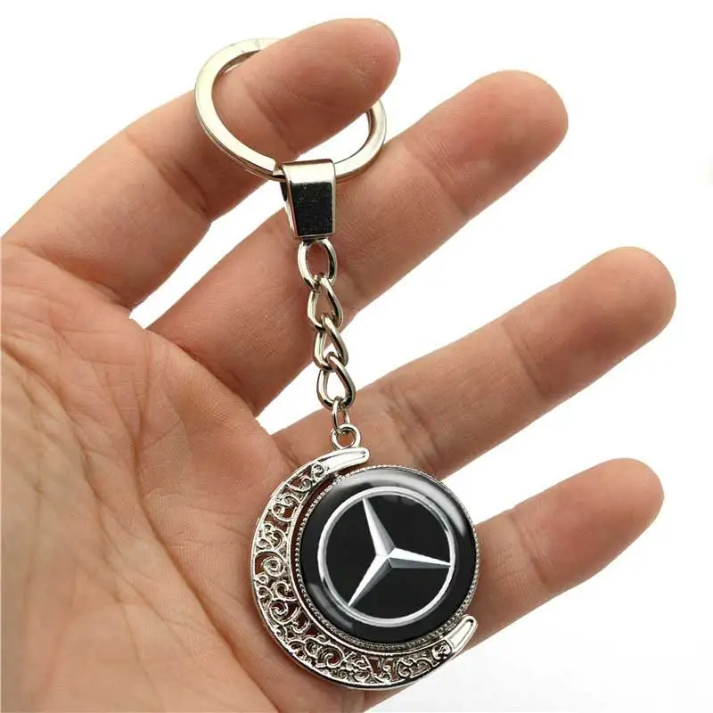

Вращающийся брелок-подвеска «Луна» для ключей Mercedes-Benz W210 W222 W164 W203 W205 W251 CLK GLA ML A200 E320 G63