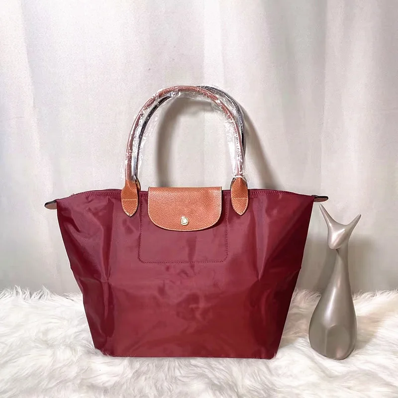 

Нейлоновая сумка для пельменей, модная Складная Водонепроницаемая классическая женская сменная сумка через плечо, складная женская сумка-тоут для мам