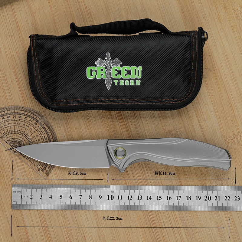 Складной нож Green thorn F7 с флиппером