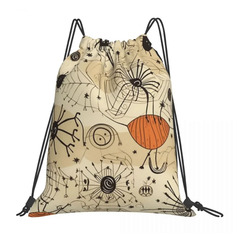 

The Quantum World Of Bugs Backpacks Fashion Drawstring Bags Drawstring Bundle Pocket Sports Bag Book Bags For Man Woman School