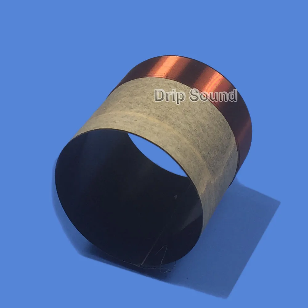 2x64x60 мм 7-8 Ом BASV 64-Core 2-слойный круглый медный провод басовый динамик звуковая