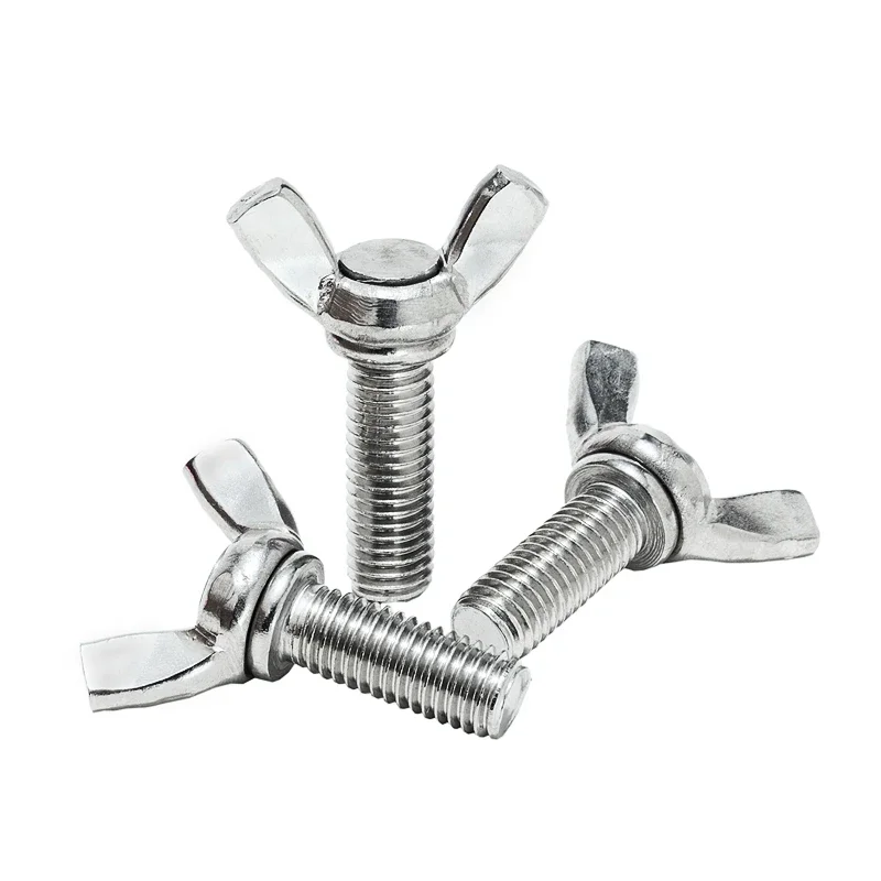 Винты из углеродистой стали для ручной затяжки болты-бабочки винты с крыльями