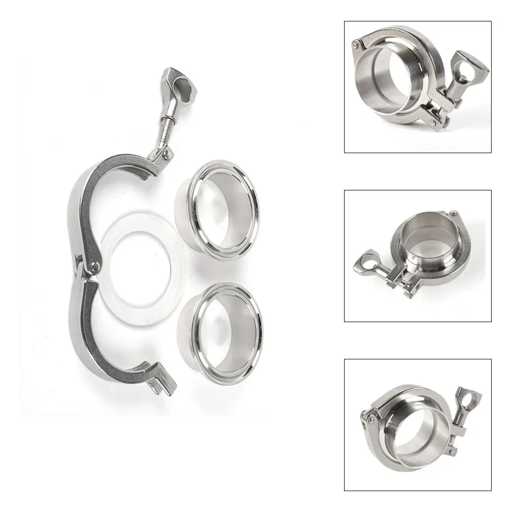 Регулируемый трехзажимный 3-дюймовый зажим для пивоварения санитарных