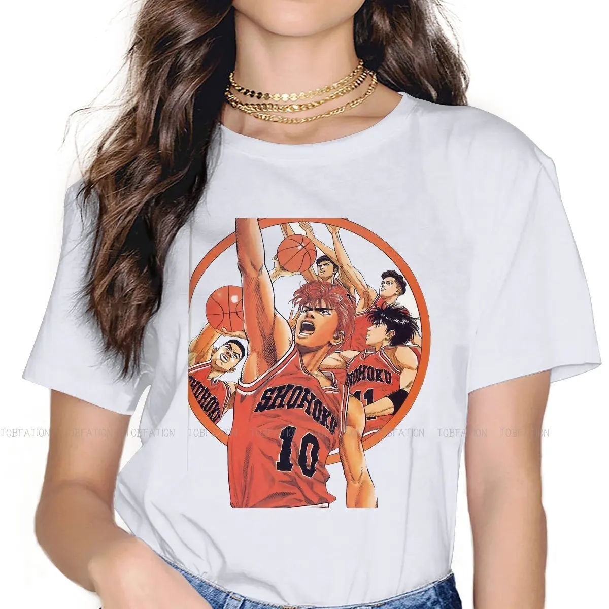 

Cozy Special TShirt for Girl Slamdunk Top Quality 5XL T Shirt Short Sleeve Ofertas