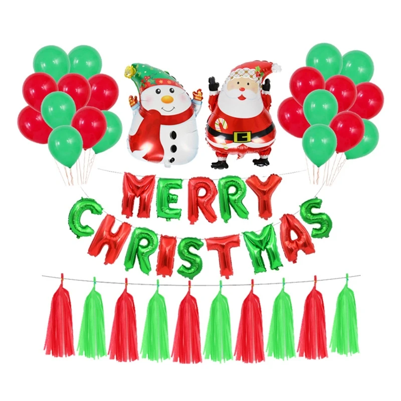 

Рождественские воздушные шары, рождественские украшения, праздничные украшения, воздушные шары, рождественские шары, баннер, Санта, блестк...