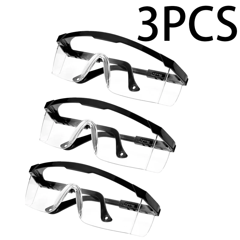 

3 Шт., Промышленные Защитные Очки, Водонепроницаемые, Ветрозащитные, Пылезащитные, Противотуманные, Защитные Очки