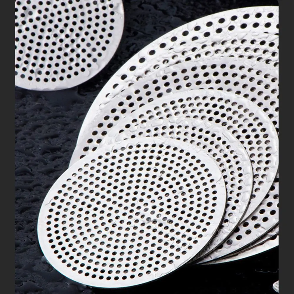 

304 Stainless steel Floor Drains Net Cover Sink Strainer Shower Drain Hole Filter Hair Catcher Stopper Kitchen Bathroom Hardware