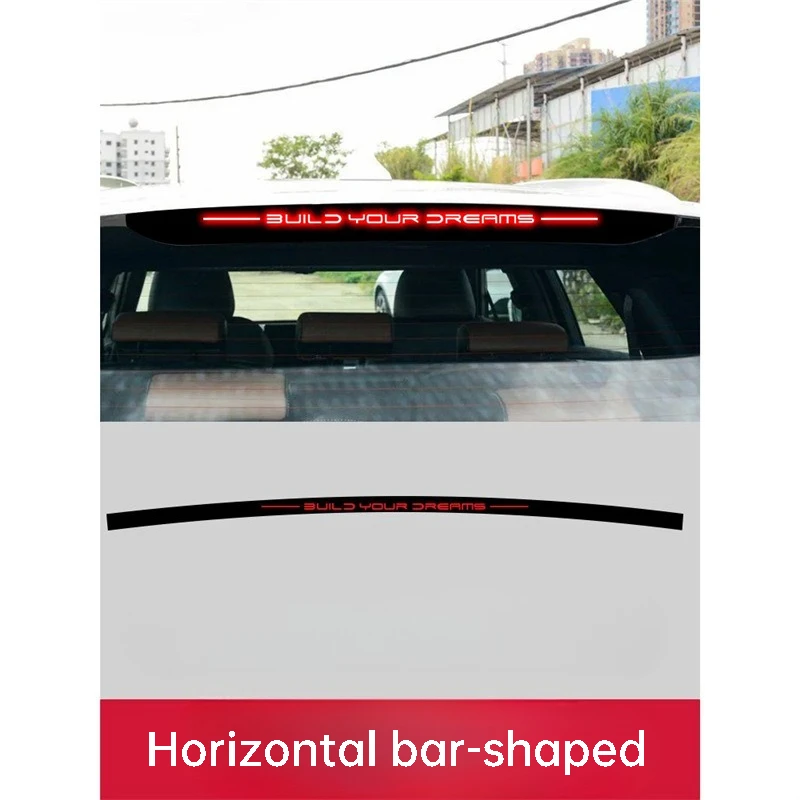 

Для BYD Song Plus, Seal U, Sealion 6 DM-i, EV: наклейка на дополнительный стоп-сигнал, тонировочная пленка для задних фонарей, аксессуары для внешнего тюнинга