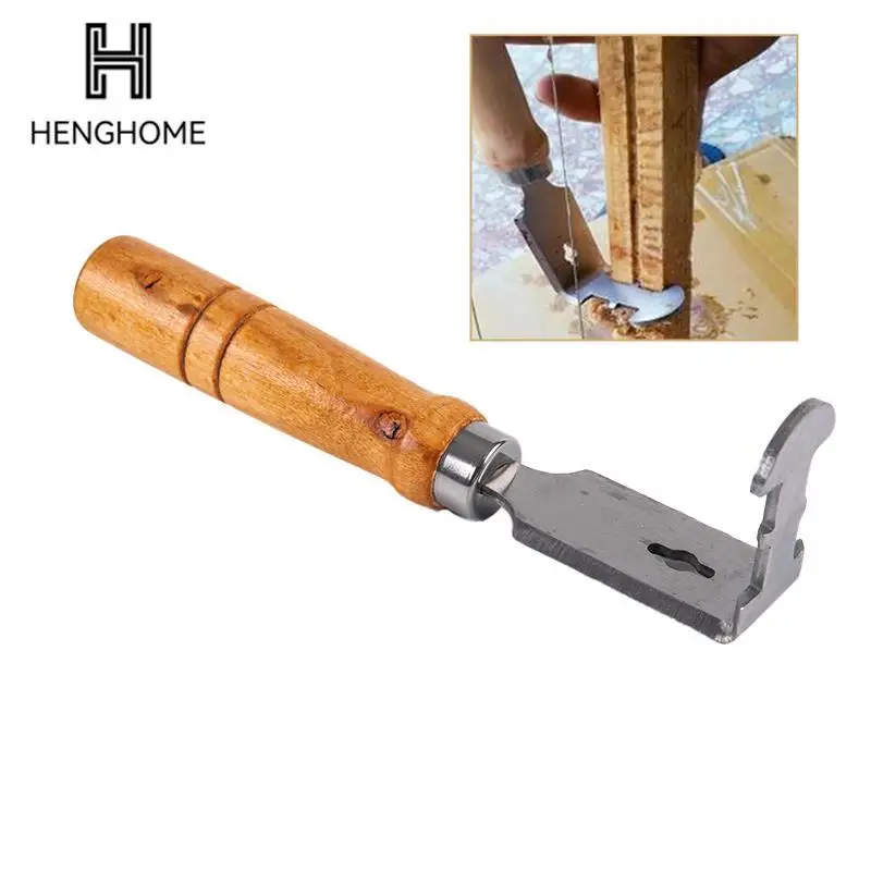 

1pc Wood Handle Stainless Steel Bee Hive Tool Scraper For Beekeeper Take Honey Knife Beekeeping Apiculture Tools Garden Tools