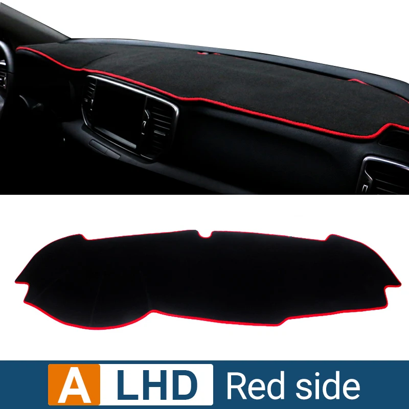 

Kia Sportage 4 Крышка Панели Приборной Панели Световой Коврик Инструмент Платформа Настольный Коврик Полиэстер/фланель Внутре...