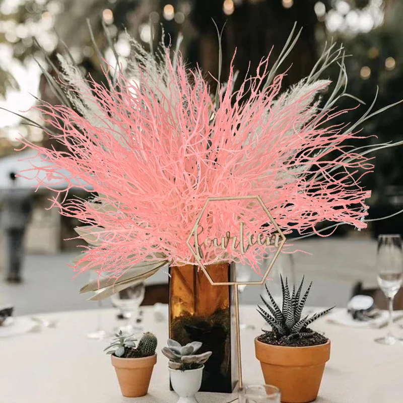 

40cm Artificial Flower Branch Simulation DIY Fake Plant Flower Bouquets Arrangement For Wedding Home Party Centerpieces Decorati
