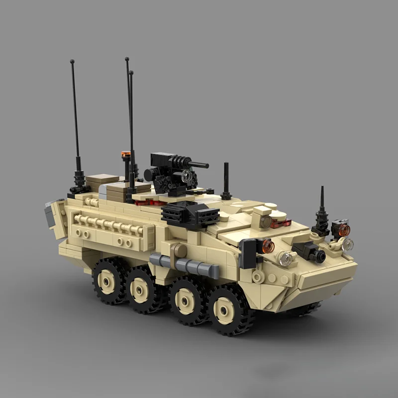 Moc Building Bricks Военная модель M1126 StrykerTank Технология Модульные блоки Праздничные подарки Игрушки для детей DIY Наборы для сборки (art.: 3920cc538505e) - 3920cc538505e