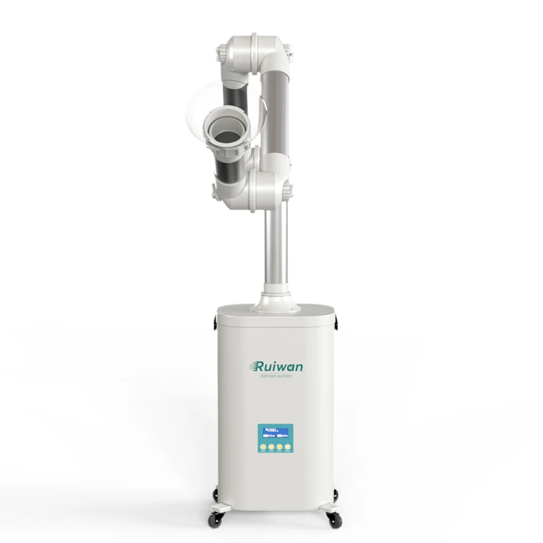 

Ruiwan Oral Teeth Cleaning Water And Saliva Ejector Dental Dust Collector Aerosol Suction Machine Equipment