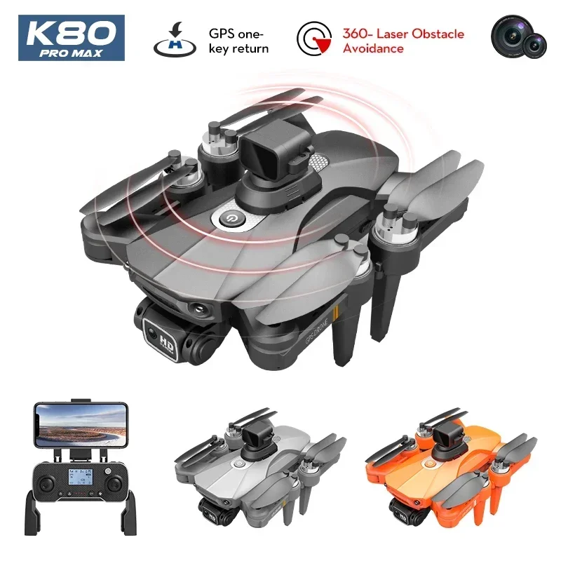 

Квадрокоптер HJ RC K80 с бесщеточным Мотором и двойной HD-камерой