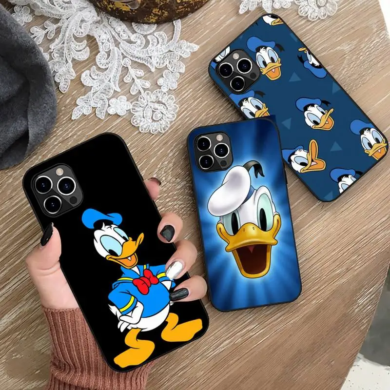 

Donald Duck Phone Case Silicone Soft for iphone 14 13 12 11 Pro Mini XS MAX 8 7 Plus X 2020 XR cover