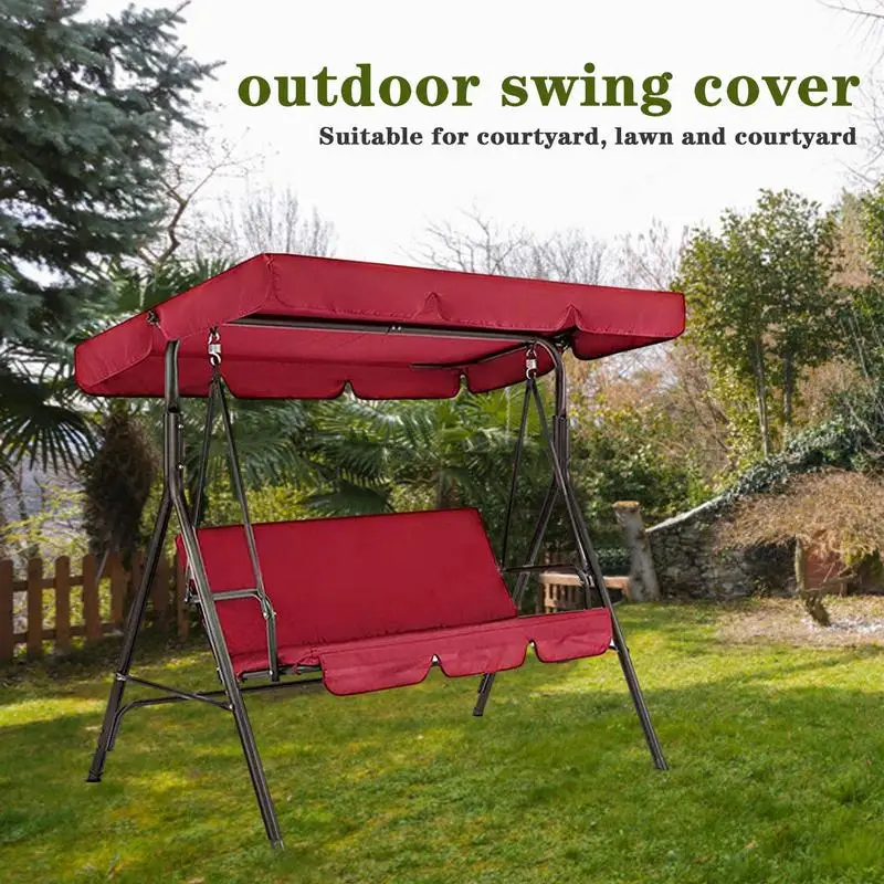 Easy To Install Swing Chair Canopy Courtyard Rainproof Outdo