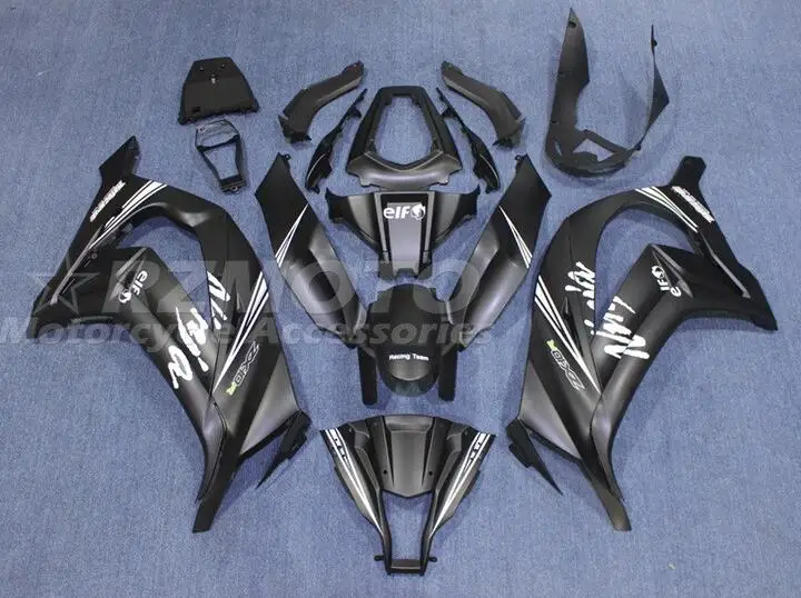 

4Gifts New ABS Fairings Kit Fit for Kawasaki Ninja ZX 10R 2011 2012 2013 2014 2015 11 12 13 14 15 Bodywork Set Matte Black