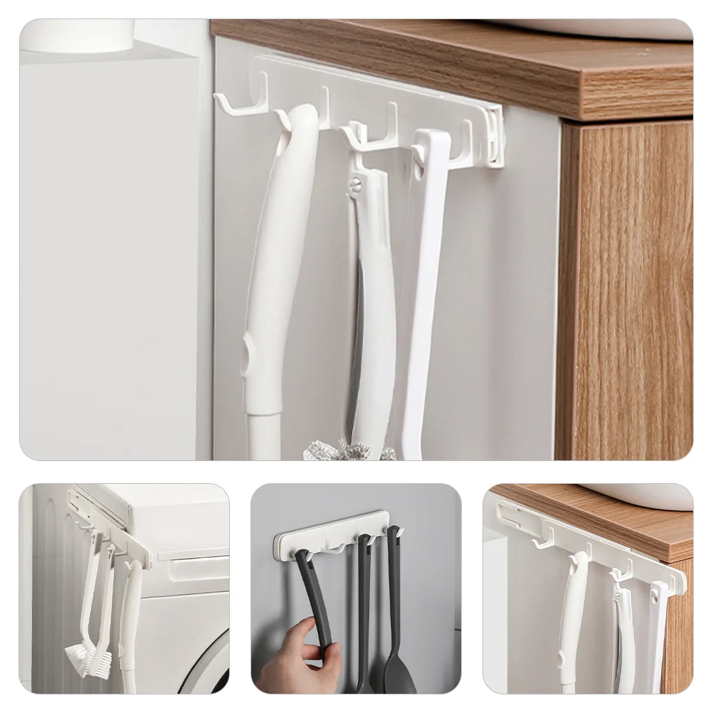 2 шт. выдвижной крючок для гостиной ванной комнаты зазоры настенная шляпа прочные
