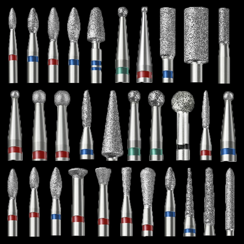 

Типы алмазных керамических фрез для ногтей фреза для маникюра роторные сверла аксессуары для чистки кутикулы пилки для ногтей инструменты для дизайна