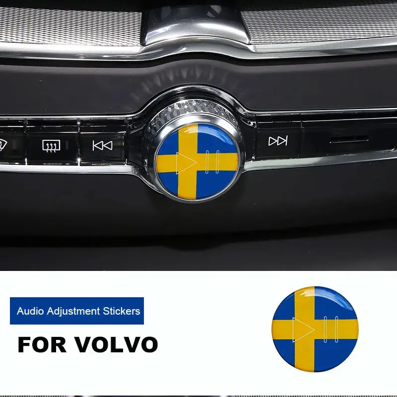 

Для Volvo S60 S90 XC40 XC60 XC90 V60 V90 C40 внутренняя кнопка игры наклейка украшение