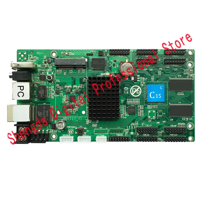 Светодиодный дисплей HUIDU HD C15C/C15C WIFI/C15C 4G RGB асинхронная полноцветная карта