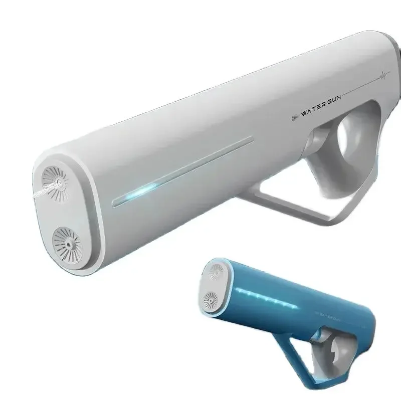 Большой супер Автоматический водяной пистолет игрушка с светодиодный водный