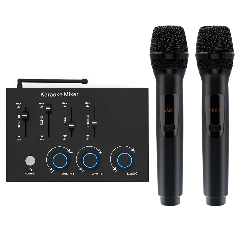 Беспроводной микрофонный микшер HD