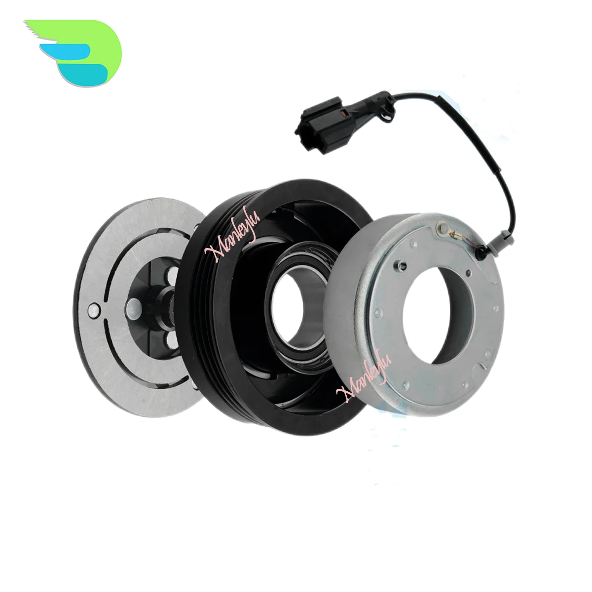 Шкив сцепления компрессора кондиционера переменного тока DKV10R для Subaru IMPREZA GR FORESTER