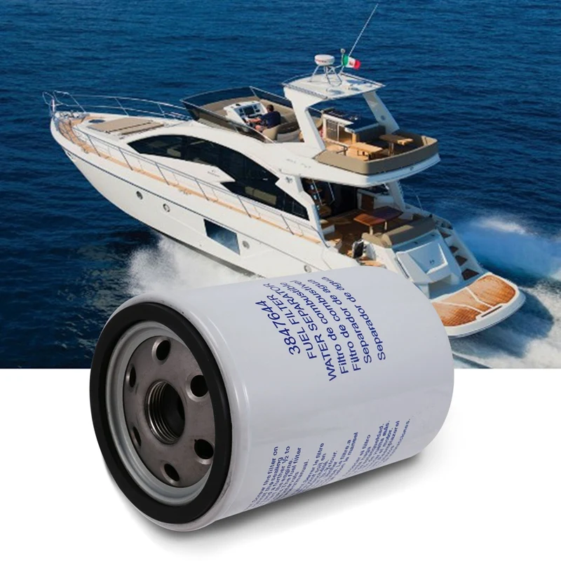 

Engine Fuel Filter & Water Separator 3847644 3862228 3852413 3851218 For Volvo Penta 2008-Current V6/V8