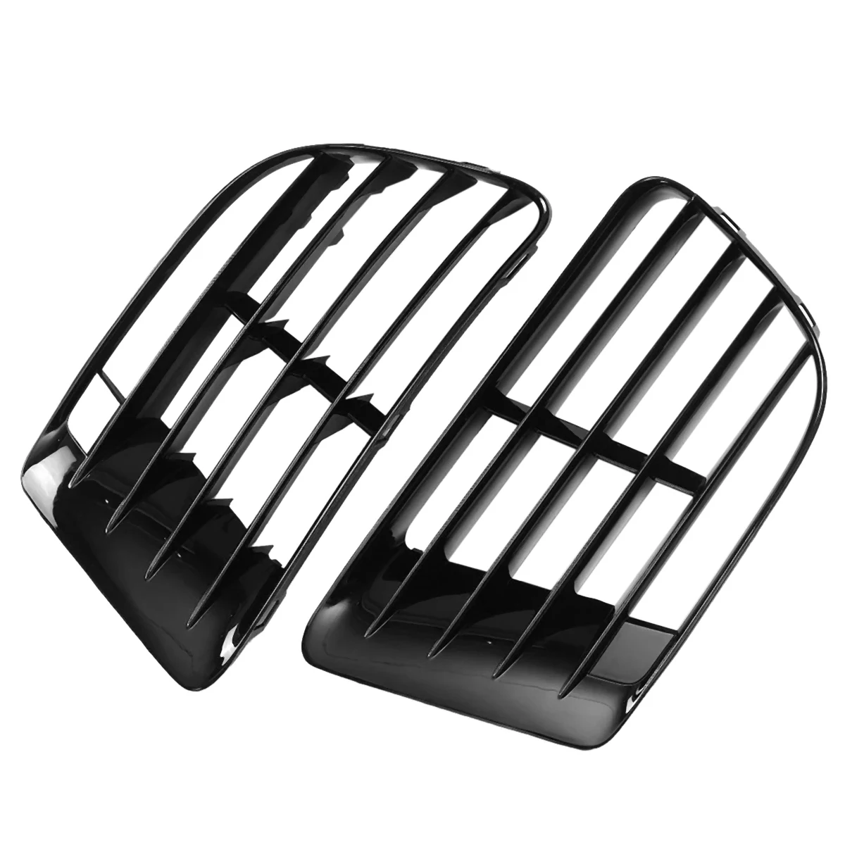 

For Golf MK6 R 2009-2013 R20 Look Fog Light Lower Bumper Grille Grill C