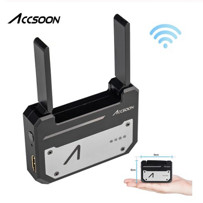 

Accsoon CineEye Wireless 5G 1080P Mini HD-MI Transmission Device Video Transmitter For IOS iPhone for iPad Andriod Phone