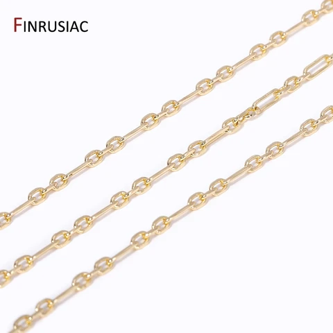 Золотые цепи из латуни FINRUSIAC