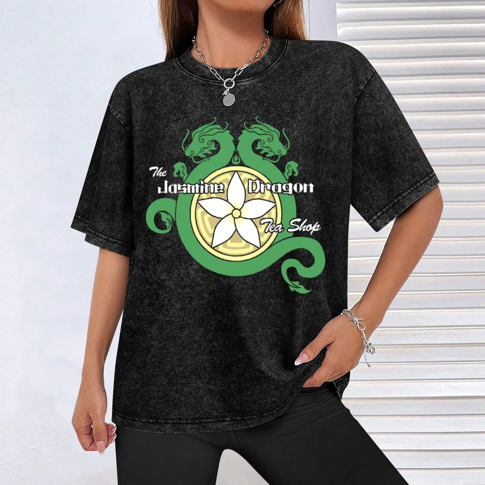 Футболка с жасминовым драконом футболка короткими рукавами белая для мальчиков