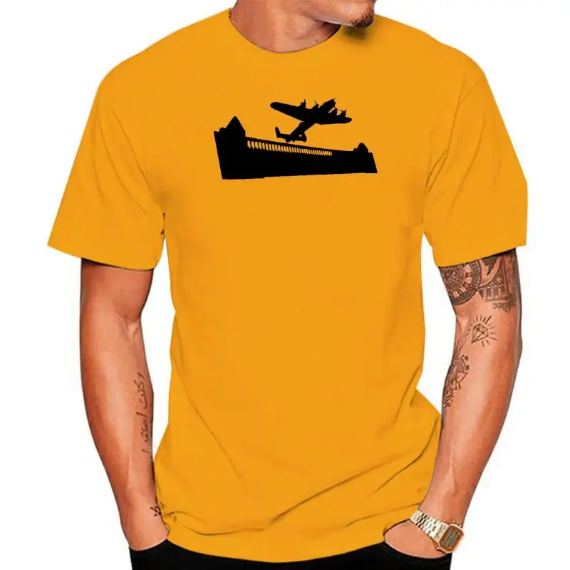 Avro Lancaster Bomber Mens T-Shirt Dam Buster Spitfire WW2 Lady Jane Classic Plane UK England Flying men t shirt