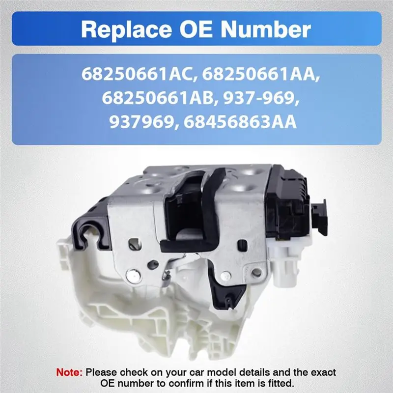 Фото Для Dodge Durango 2016-2021, Jeep Grand Cherokee 2016-2021: Мотор привода замка передней левой двери - 68456863AA-L94A №3